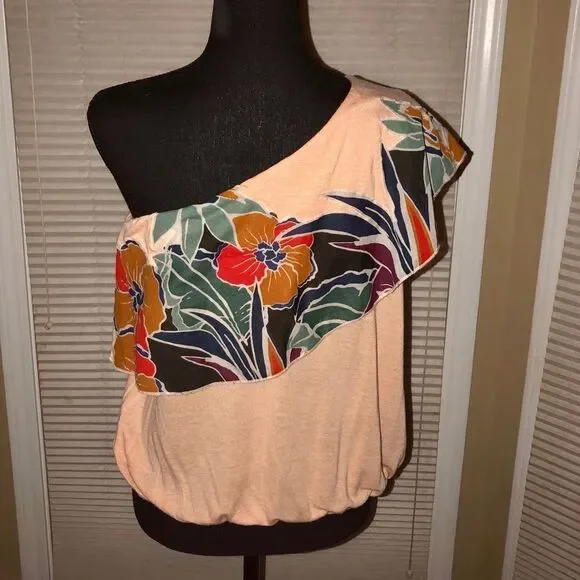 🎉HP🎉Free People One off Shoulder Blouse NWT - Picture 3 of 3